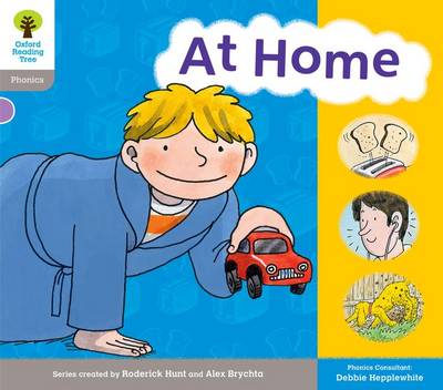 Book cover for Oxford Reading Tree: Level 1: Floppy's Phonics: Sounds and Letters: At Home