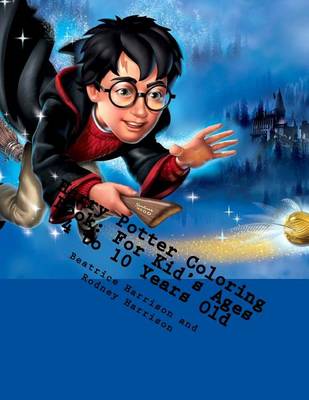 Book cover for Harry Potter Coloring Book