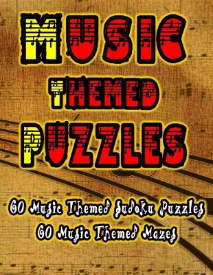 Book cover for Music Themed Puzzles