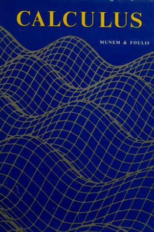 Cover of Calculus 2ed Munem