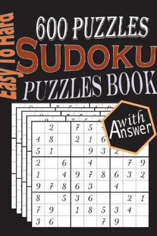 Cover of Easy to Hard Sudoku Puzzles Book