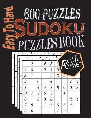 Book cover for Easy to Hard Sudoku Puzzles Book