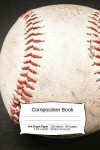 Book cover for Baseball Composition Notebook, Graph Paper