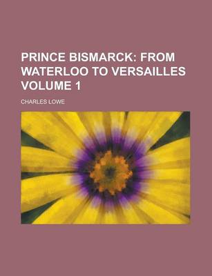 Book cover for Prince Bismarck Volume 1