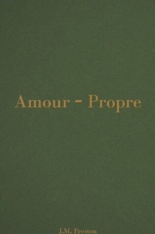 Cover of Amour-Propre