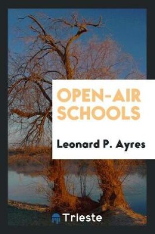 Cover of Open-Air Schools
