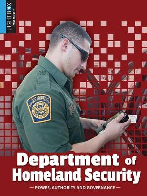 Book cover for Department of Homeland Security