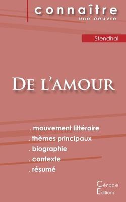 Book cover for Fiche de lecture De l'amour de Stendhal (analyse litteraire de reference et resume complet)