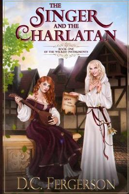 Book cover for The Singer and the Charlatan