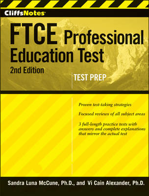 Book cover for Cliffsnotes Ftce Professional Education Test
