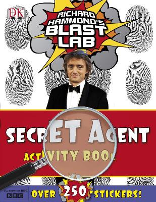 Book cover for Richard Hammond's Blast Lab Secret Agent Activity Book