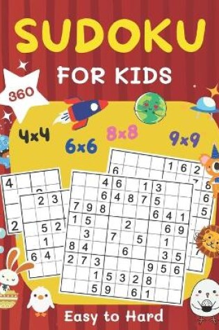 Cover of 360 Sudoku for Kids Easy to Hard