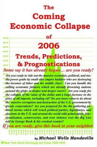 Cover of The Coming Economic Collapse of 2006