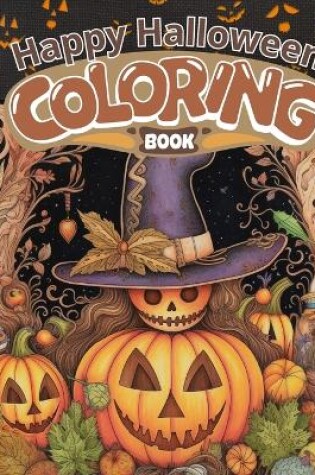 Cover of Happy Halloween Coloring Book