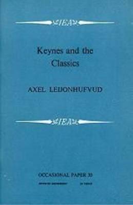 Cover of Keynes and the Classics