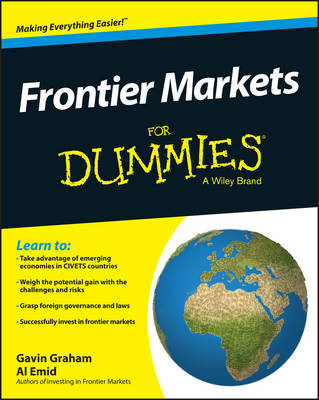 Book cover for Frontier Markets For Dummies