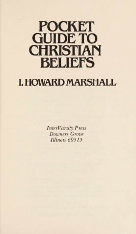 Book cover for Pocket Guide to Christian Beliefs