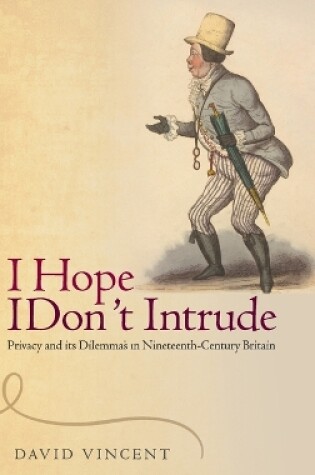 Cover of I Hope I Don't Intrude