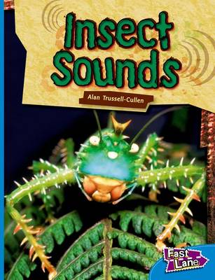 Book cover for Insect Sounds Fast Lane Blue Non-Fiction