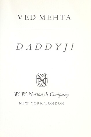 Cover of DADDYJI PA