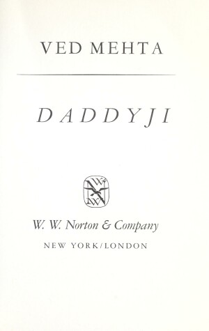 Book cover for DADDYJI PA