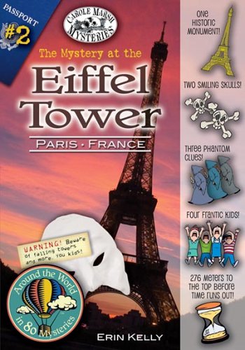 Book cover for The Mystery at the Eiffel Tower