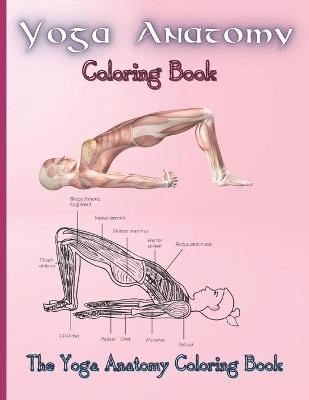 Book cover for Yoga Anatomy Coloring Book
