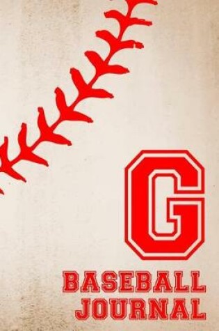 Cover of Baseball Journal G
