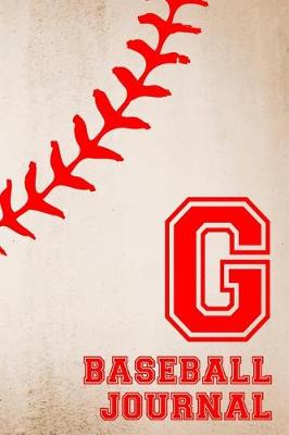 Book cover for Baseball Journal G