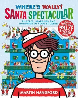 Book cover for Where's Wally? Santa Spectacular