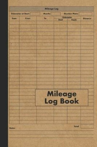 Cover of Mileage Log Book