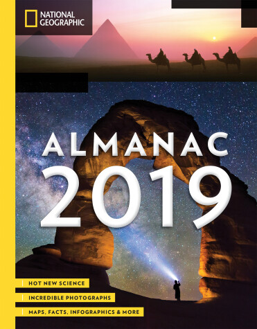 Book cover for National Geographic Almanac 2019