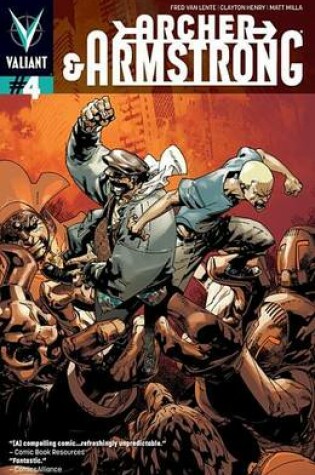 Cover of Archer & Armstrong (2012) Issue 4