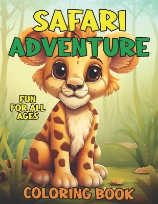 Cover of Safari Adventure Coloring Book