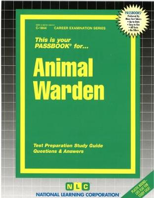 Book cover for Animal Warden