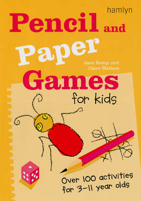 Book cover for Pencil and Paper Games for Kids