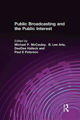 Book cover for Public Broadcasting and the Public Interest