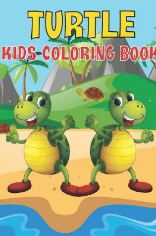 Cover of Turtle Kids Coloring Book