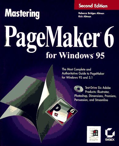 Book cover for Mastering PageMaker 6 for Windows 95