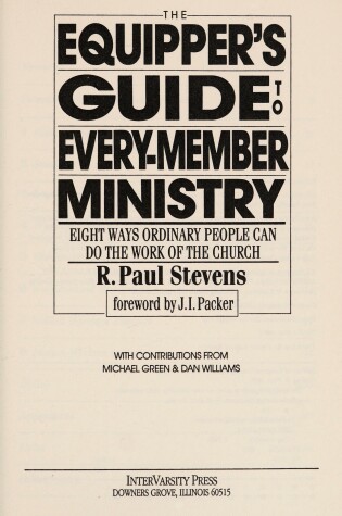 Cover of The Equipper's Guide to Every-Member Ministry