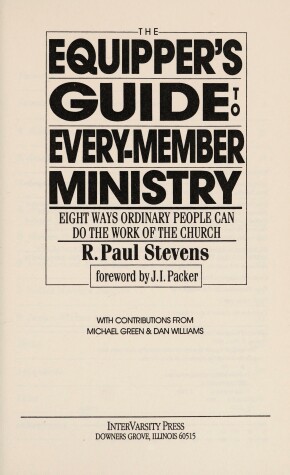 Book cover for The Equipper's Guide to Every-Member Ministry