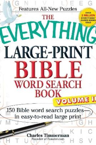 Cover of The Everything Large-Print Bible Word Search Book, Volume II