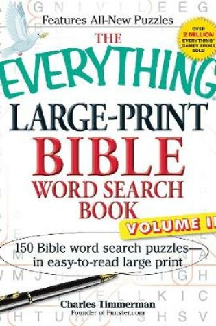 Cover of The Everything Large-Print Bible Word Search Book, Volume II