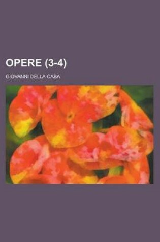 Cover of Opere (3-4)