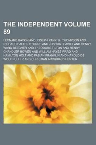 Cover of The Independent Volume 89