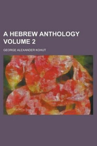 Cover of A Hebrew Anthology Volume 2