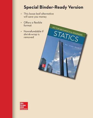 Book cover for Loose Leaf for Vector Mechanics for Engineers: Statics