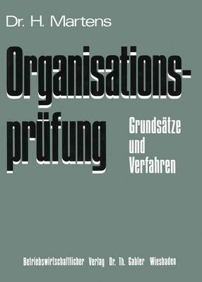 Book cover for Organisationsprüfung