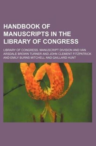 Cover of Handbook of Manuscripts in the Library of Congress