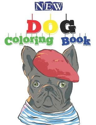 Book cover for New Dog Coloring Book